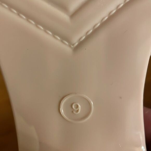 Urban Outfitters Pink Vista Jelly Platform Heeled Sandals - Picture 7 of 7